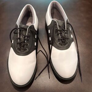 adidas Black and White Athletic Shoes